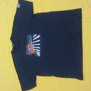 Foo Fighters Dave Grohl Birthday LA Forum Show Black Graphic T-Shirt Size Large.